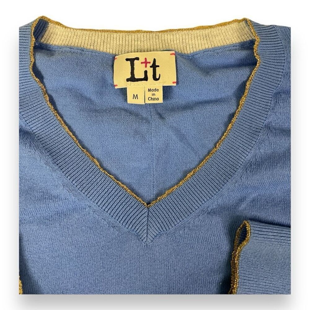 Label + Thread Frankie Vee Sweater Size Medium - image 5